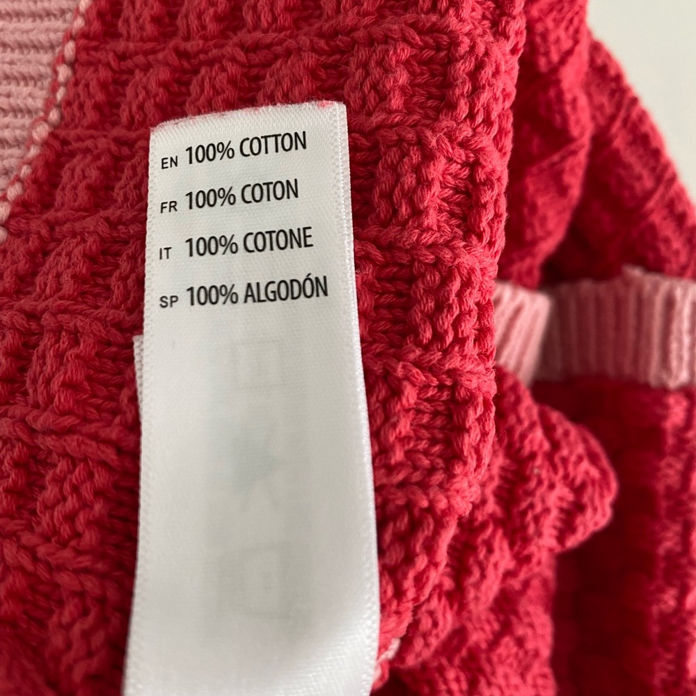 ❤️100% Cotton❤️Colorblock Cardigan - Picture 8 of 9
